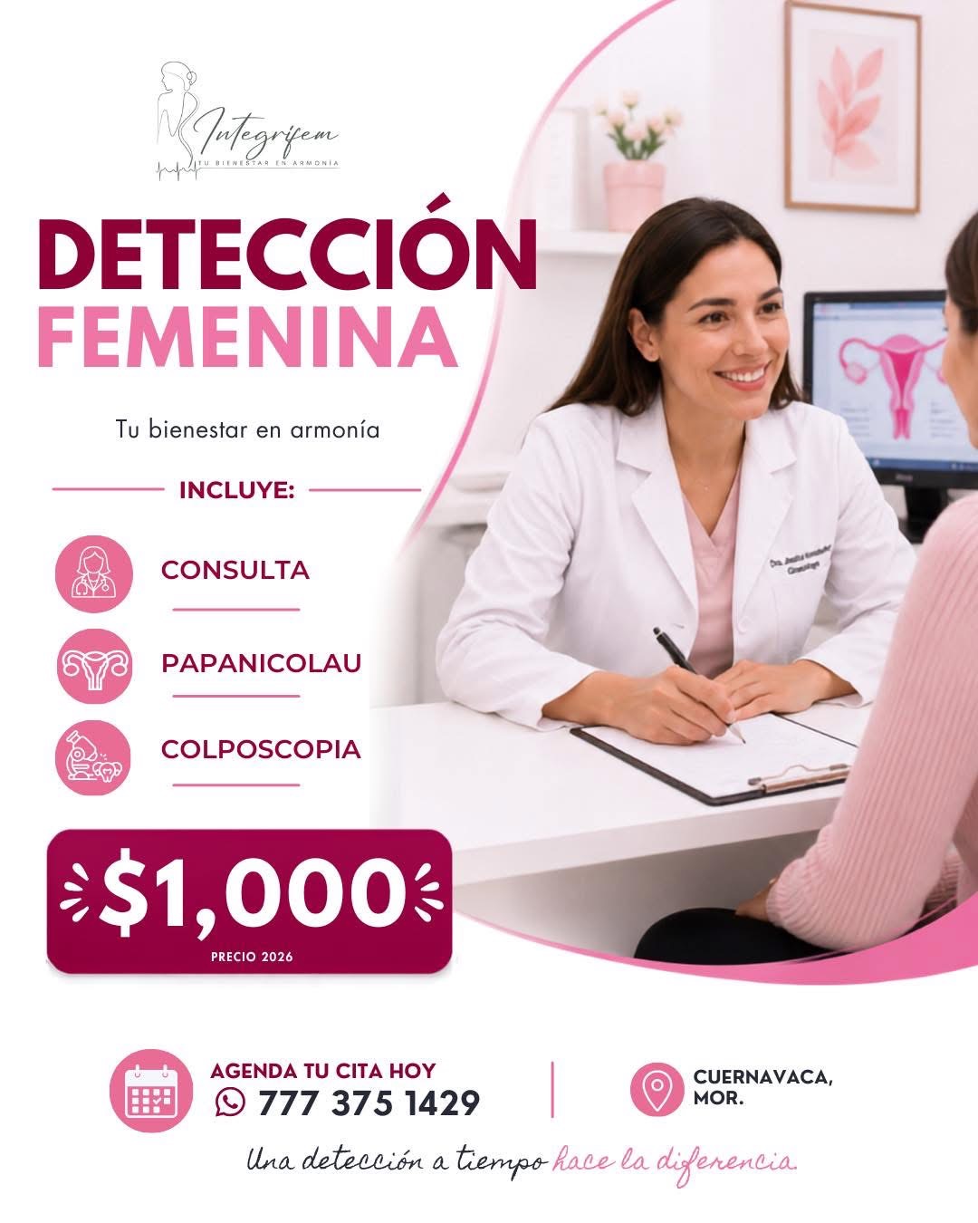 Detección femenina en Integrifem